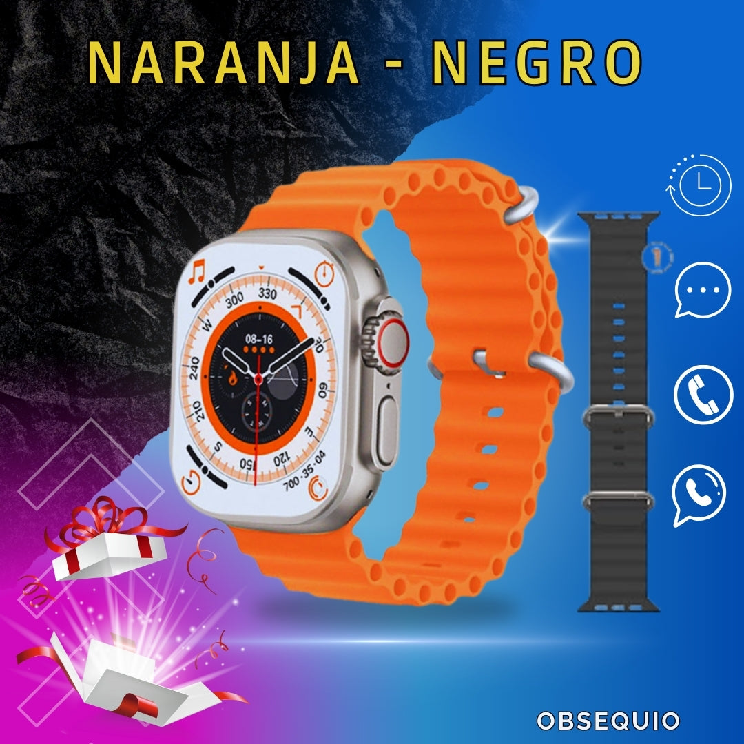 combo x 3  Smart Watch T800ULTRA + audífonos M-10