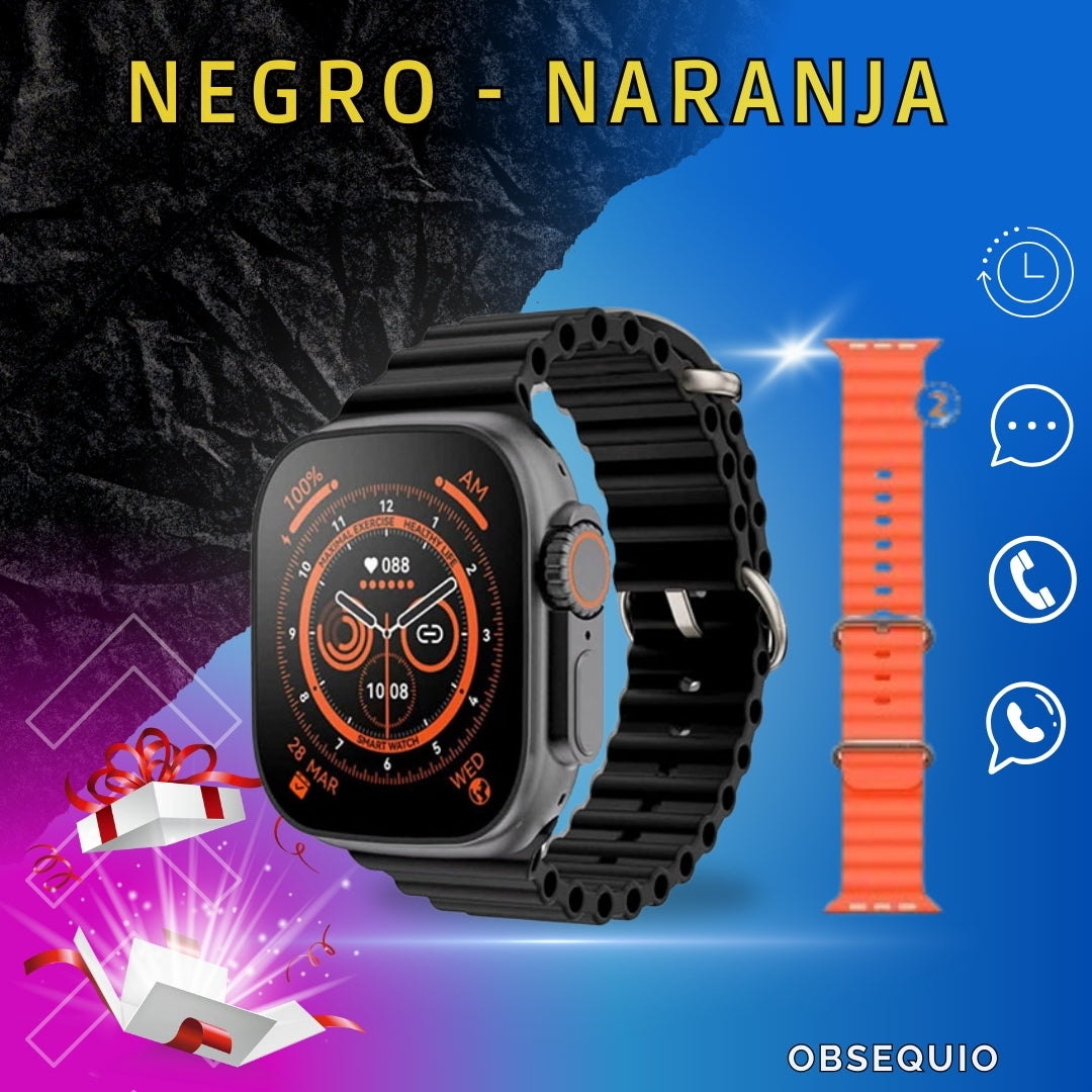 combo x 3  Smart Watch T800ULTRA + audífonos M-10