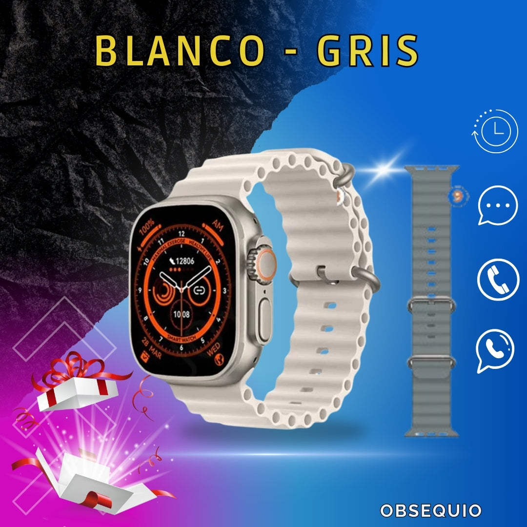 combo x 3  Smart Watch T800ULTRA + audífonos M-10