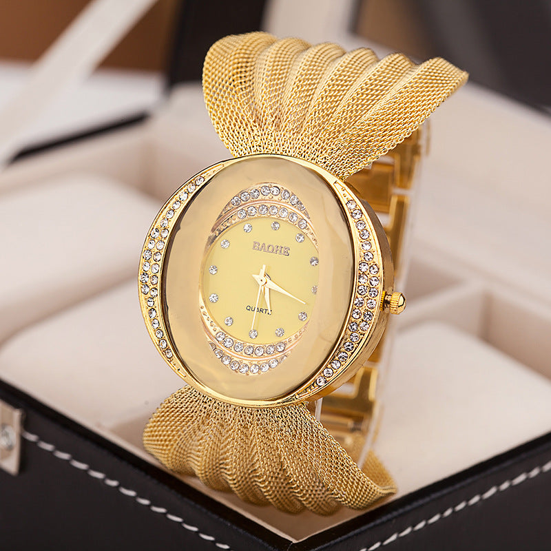 🦋 Reloj Mariposa Dorado para Mama Scarklet pro