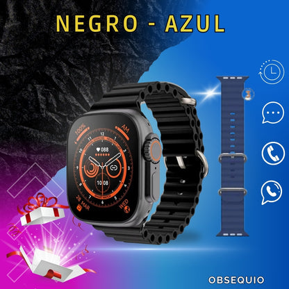 combo x 3  Smart Watch T800ULTRA + audífonos M-10