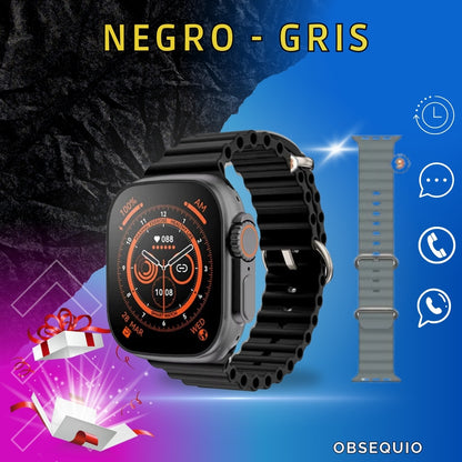 combo x 3  Smart Watch T800ULTRA + audífonos M-10