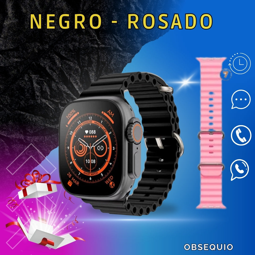 combo x 3  Smart Watch T800ULTRA + audífonos M-10