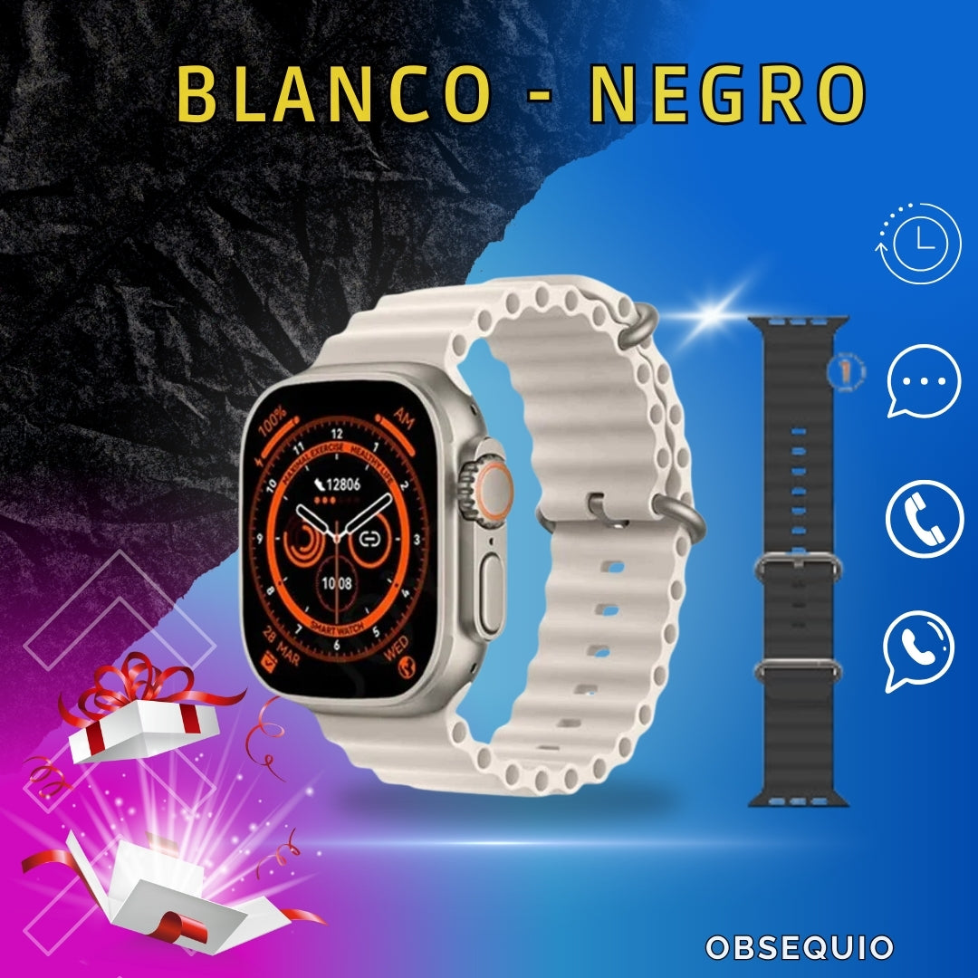 combo x 3  Smart Watch T800ULTRA + audífonos M-10