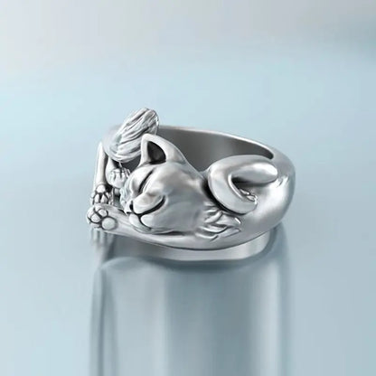 Anillo de Gato  dormido Ajustable