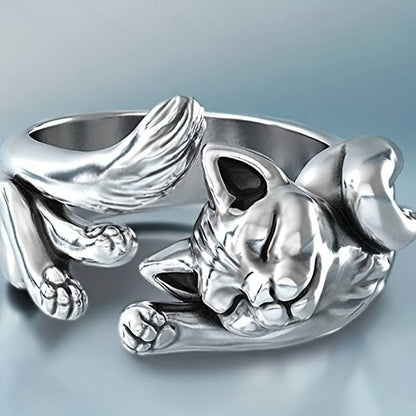 Anillo de Gato  dormido Ajustable