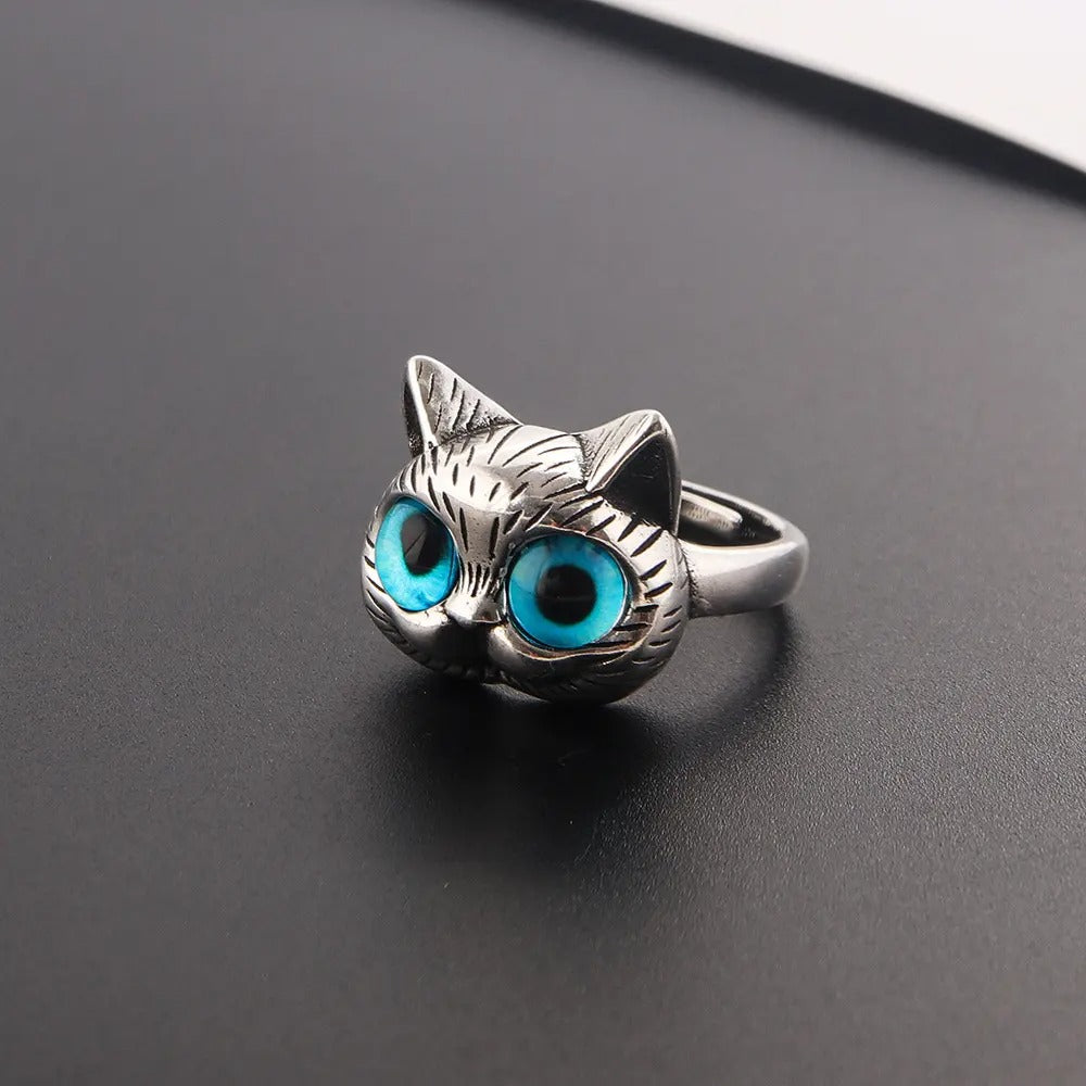 Anillo  moderno minimalista de Gato