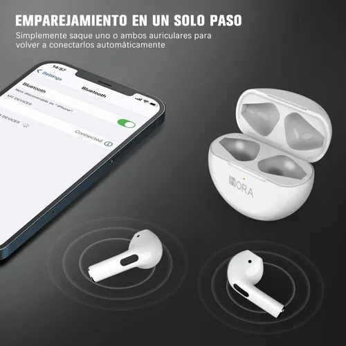 Audífonos In-ear Bluetooth 6h De Batería