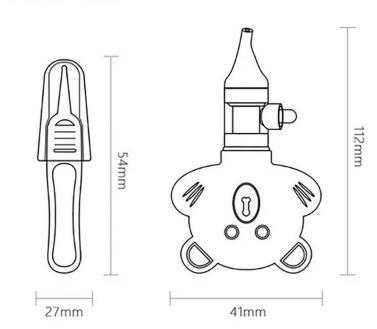 Extractor Nasal De Oso Incluye Pinza